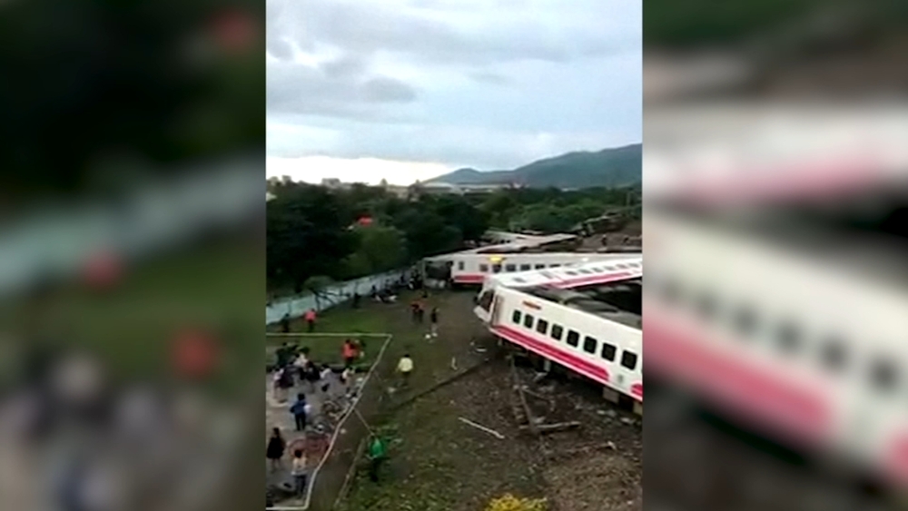 Deadly train derailment in Taiwan