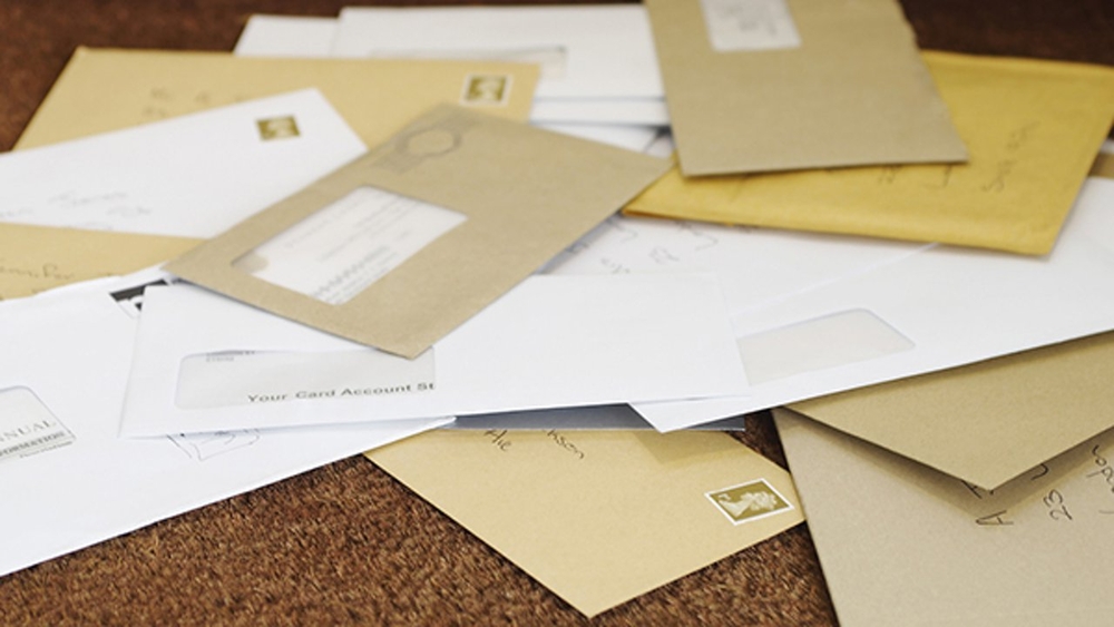 Undelivered mail found in woods in Westchester County