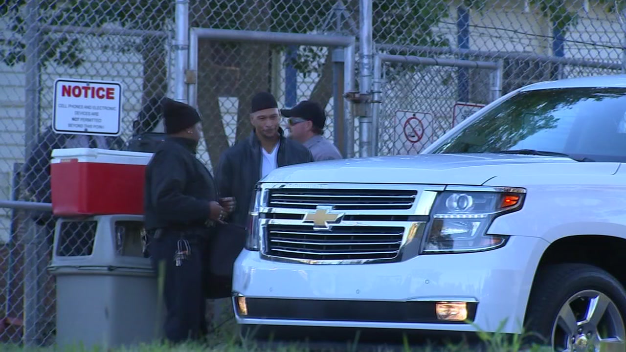 Rae Carruth released from prison 19 years after girlfriend's murder