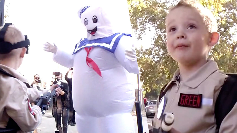 Make-A-Wish kid becomes honorary 'Ghostbuster'