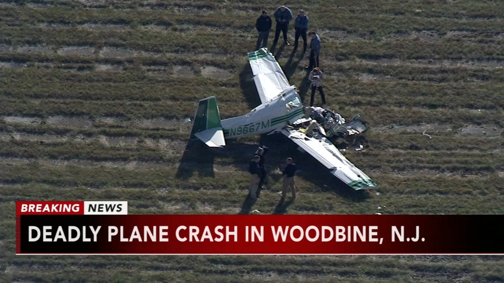 Pilot killed in small plane crash at airport in Cape May Co.