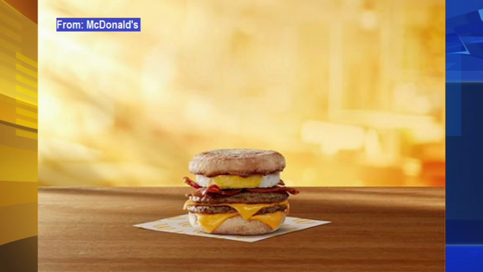 Triple Breakfast Stack McDonald's introduces new breakfast item, first