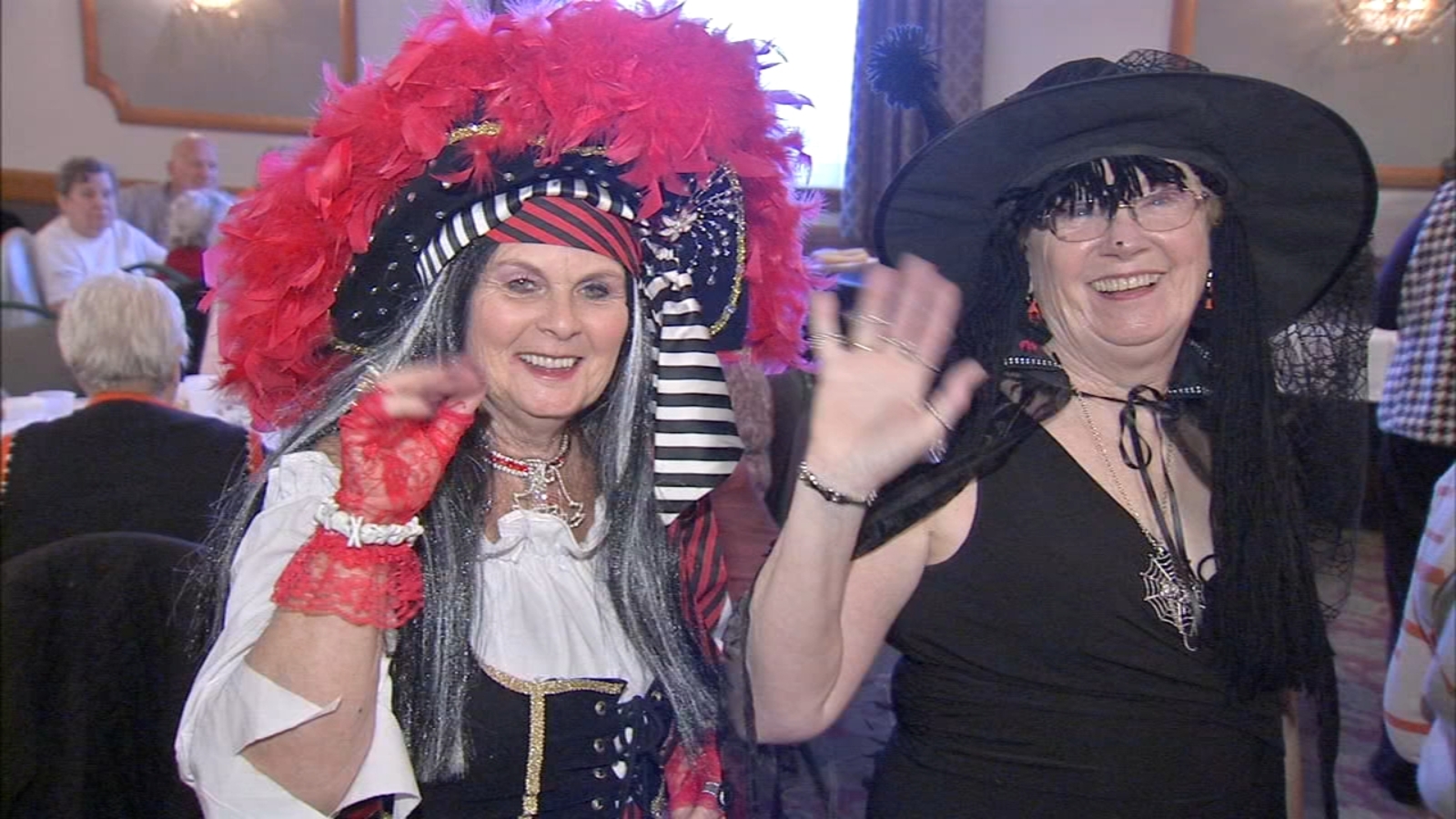 Seniors take part in a trick or treat "Bootacular" 6abc Philadelphia