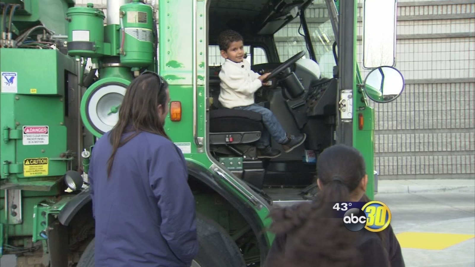 Clovis boy meets garbage man turned secret Santa ABC30 Fresno