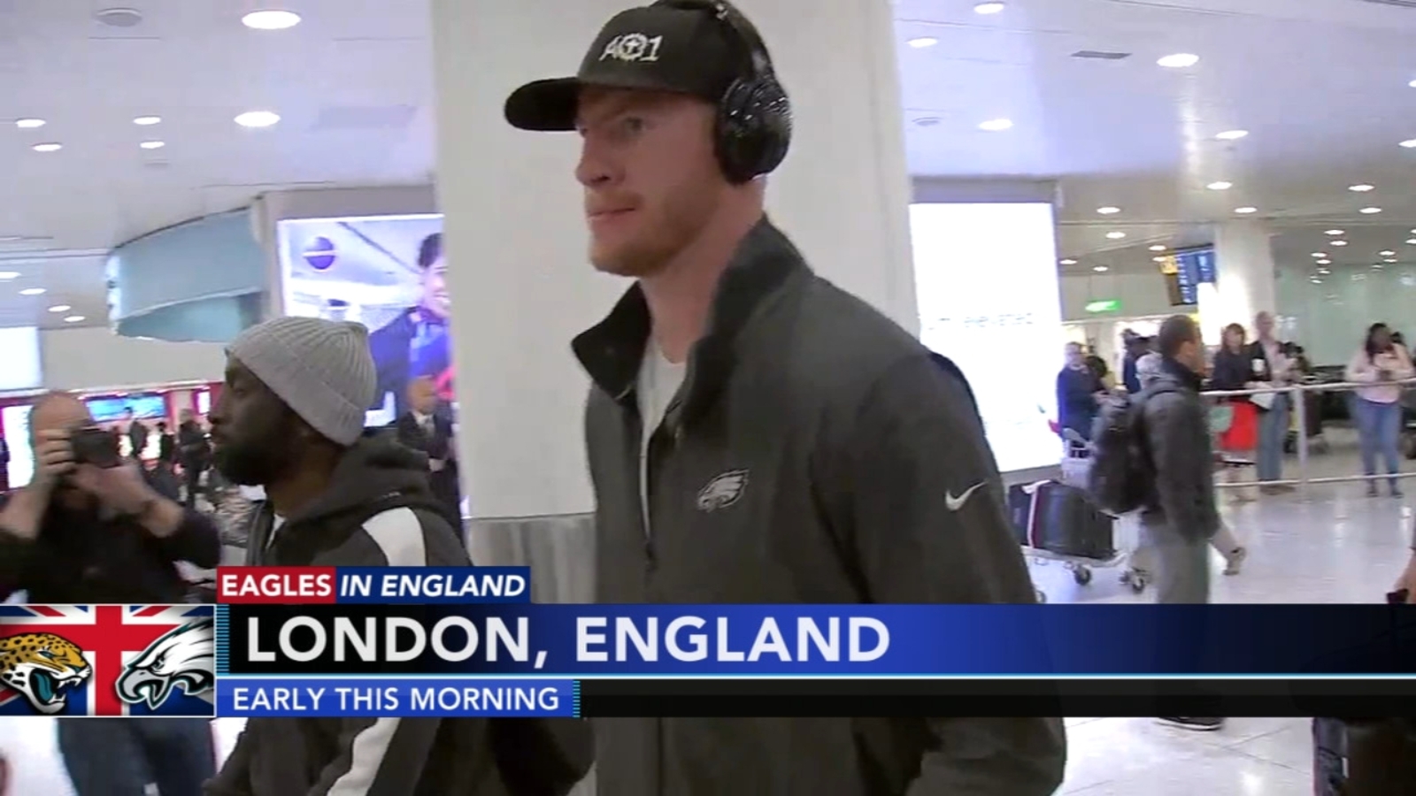Philadelphia Eagles arrive in London - 6abc Philadelphia
