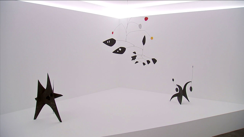 Alexander Calder's kinetic sculptures on display in DTLA