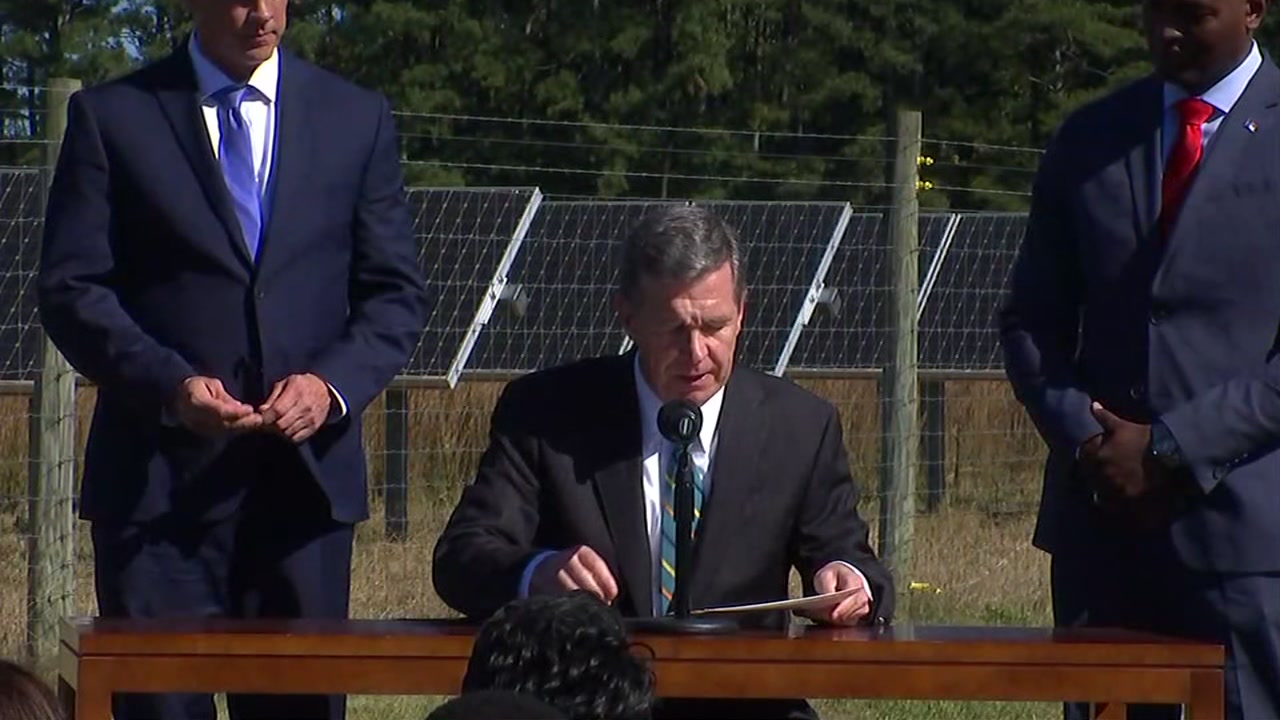 Citing Florence, Gov. Cooper orders new measures to fight climate change