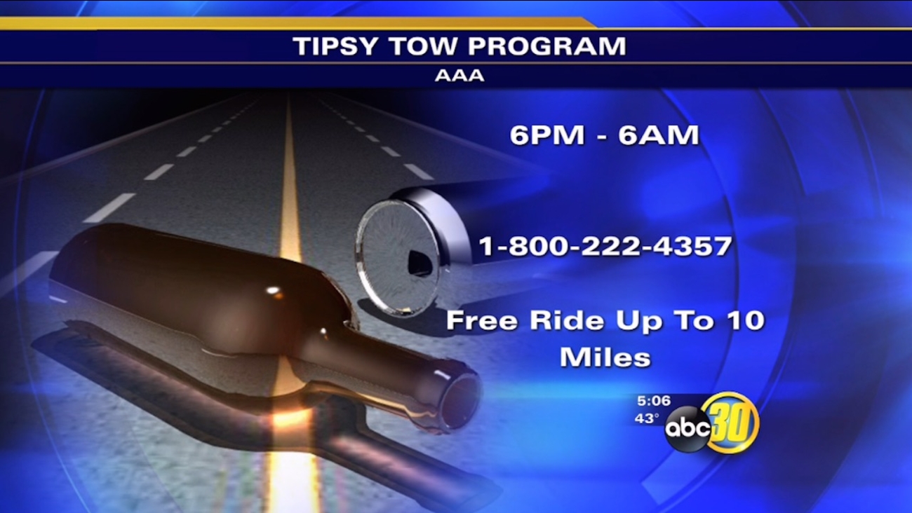 New Year's Eve - AAA Tipsy Tow