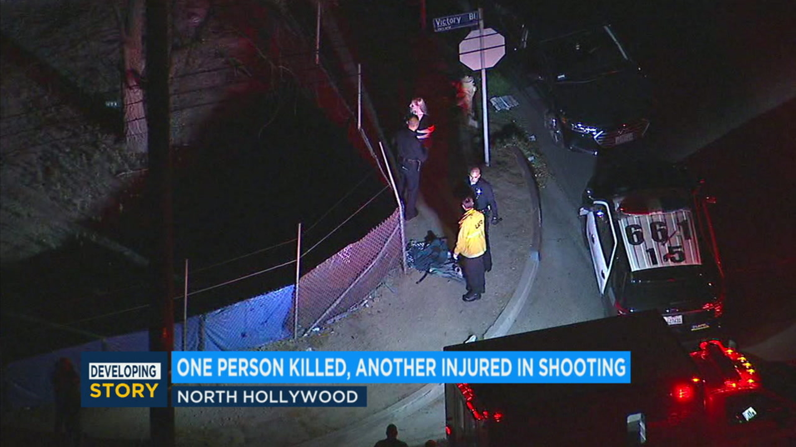 North Hollywood shooting leaves 1 dead, 1 other wounded ABC7 Los Angeles