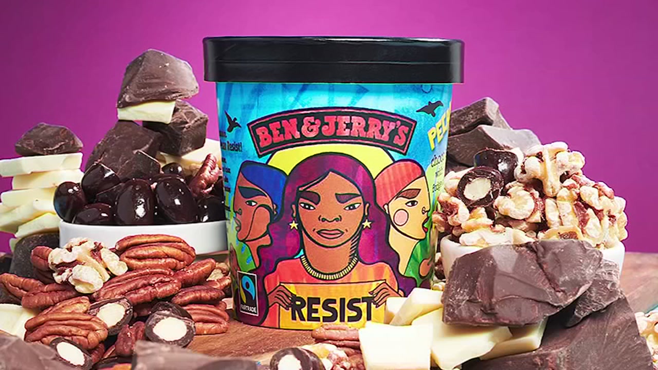 Ben & Jerry's unveils Pecan Resist flavor ahead of midterms