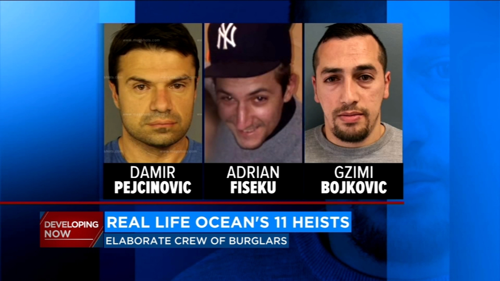 Reallife 'Ocean's Eleven' crew pulled off 10 million jewelry heists