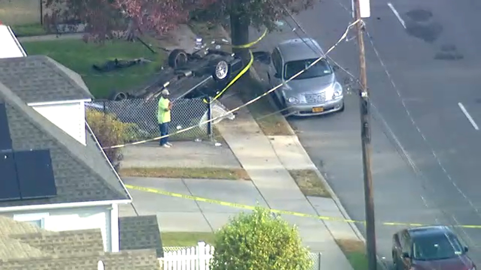 4 students hit by car after 4vehicle crash on Long Island ABC7 New York