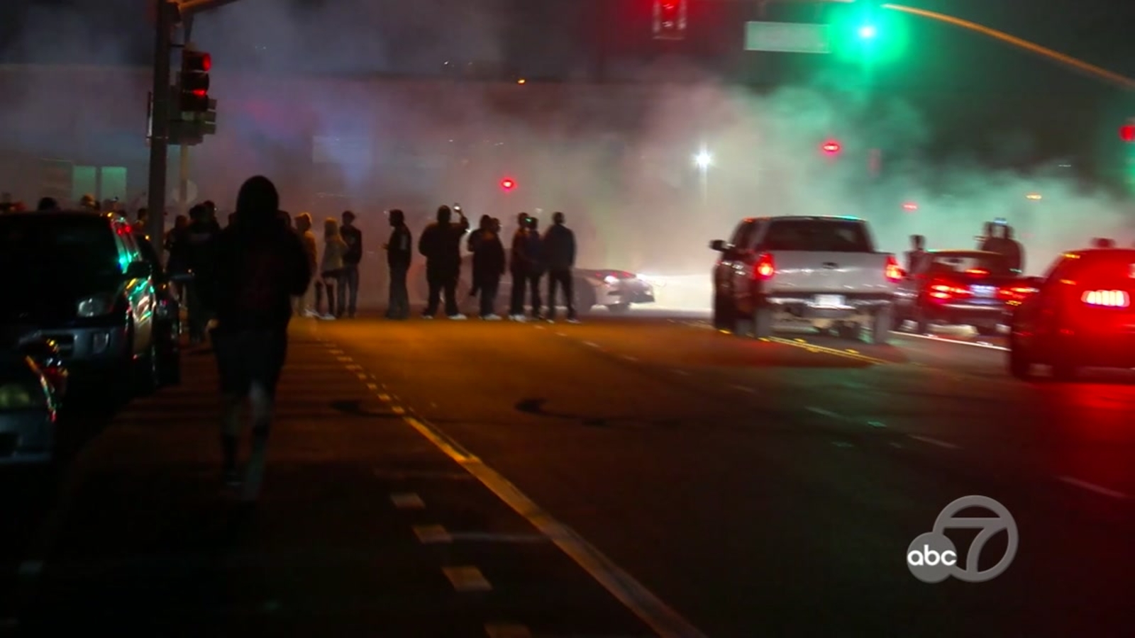 Arrests in San Jose after Halloween night sideshows take over city