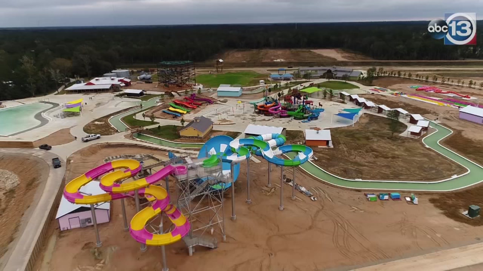 SkyDrone13 checks out Gator Bayou Adventure Park ABC13 Houston
