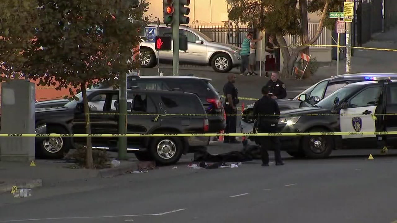 Vallejo police shoot suspect after chase into Oakland