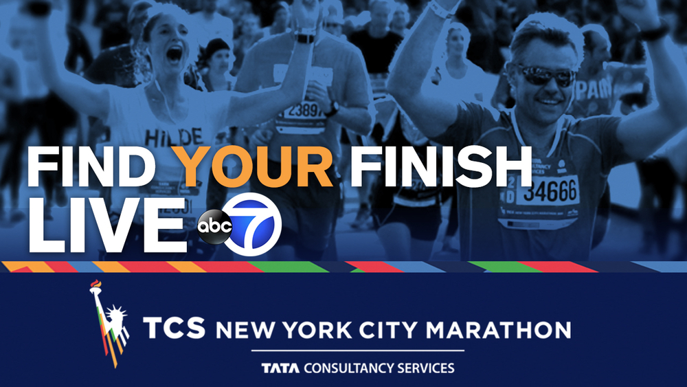 Find Your Finish! 2018 TCS NYC Marathon Finish Line Camera- Wheelchair Finishers, Womens' and Mens' race champs and finishers through 6pm