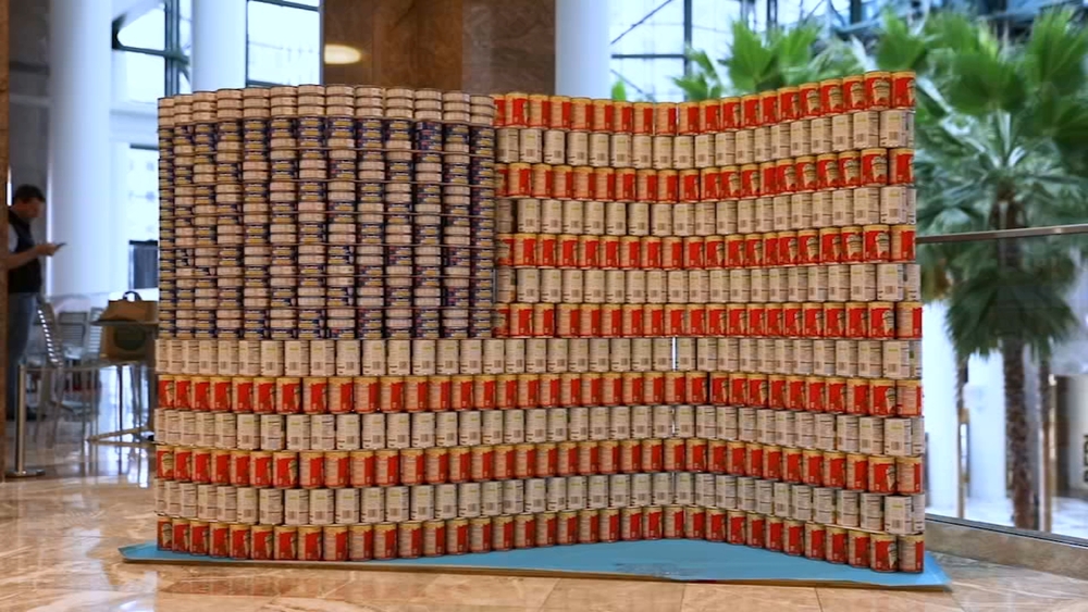 'Canstruction New York' exhibit and food drive returns to Brookfield Place