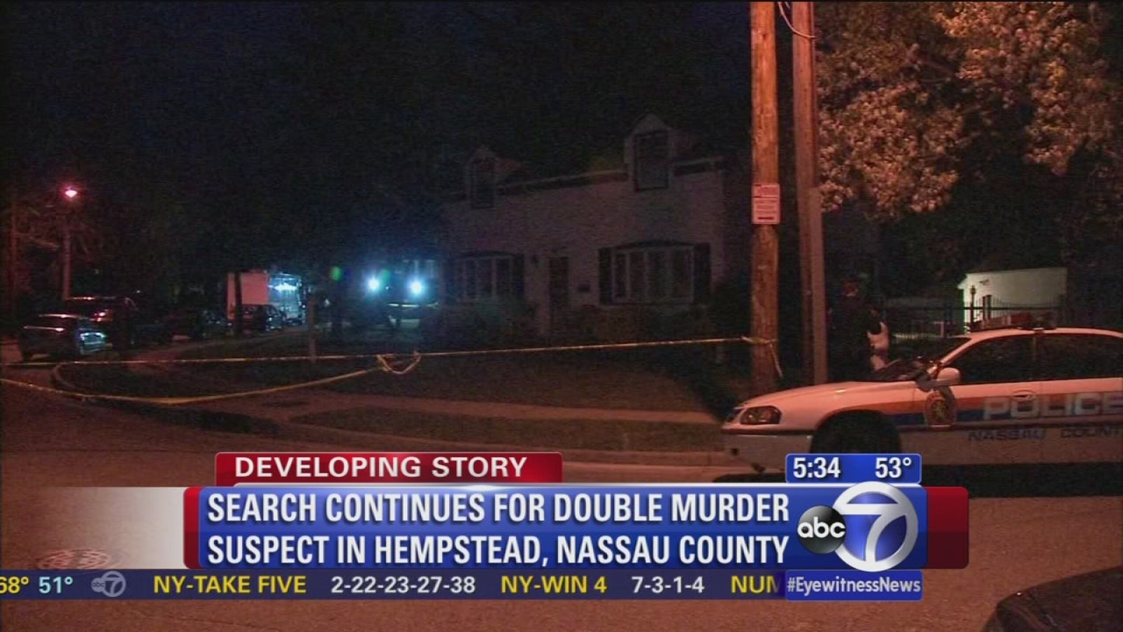 Manhunt Underway For Hempstead Double Murder Suspect Abc7 New York