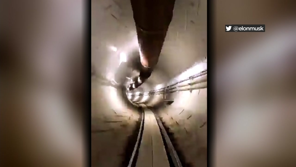 Get a first-hand look at Elon Musk's LA tunnel now under construction