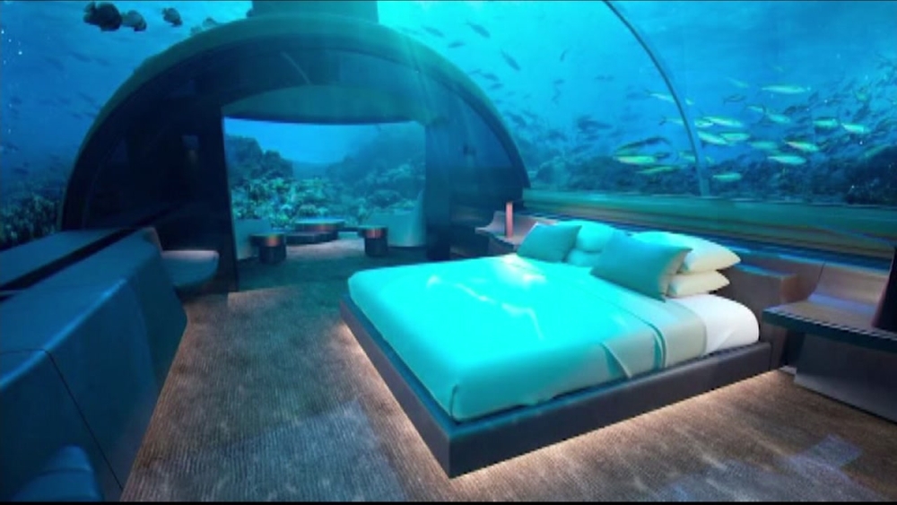 World's first underwater hotel opens in Maldives