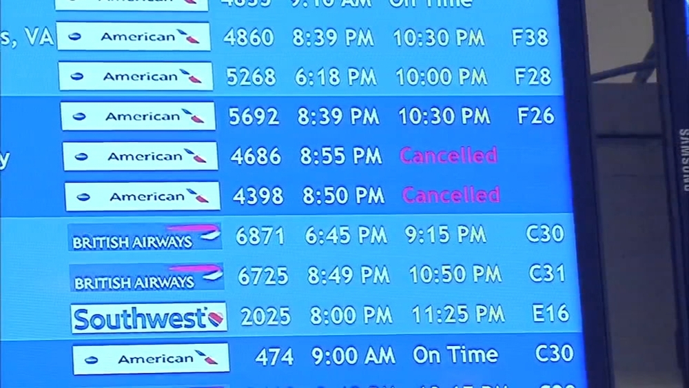 Phila. airport back in service after power outage, ground stop