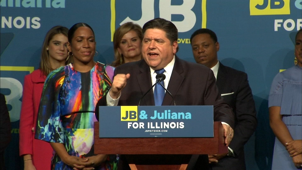 Pritzker to thank voters after being elected Illinois governor
