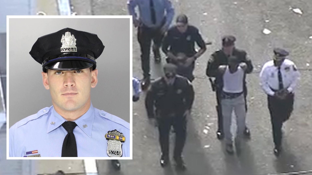 Philadelphia police officer shot, wounded in Kensington; 2 in custody