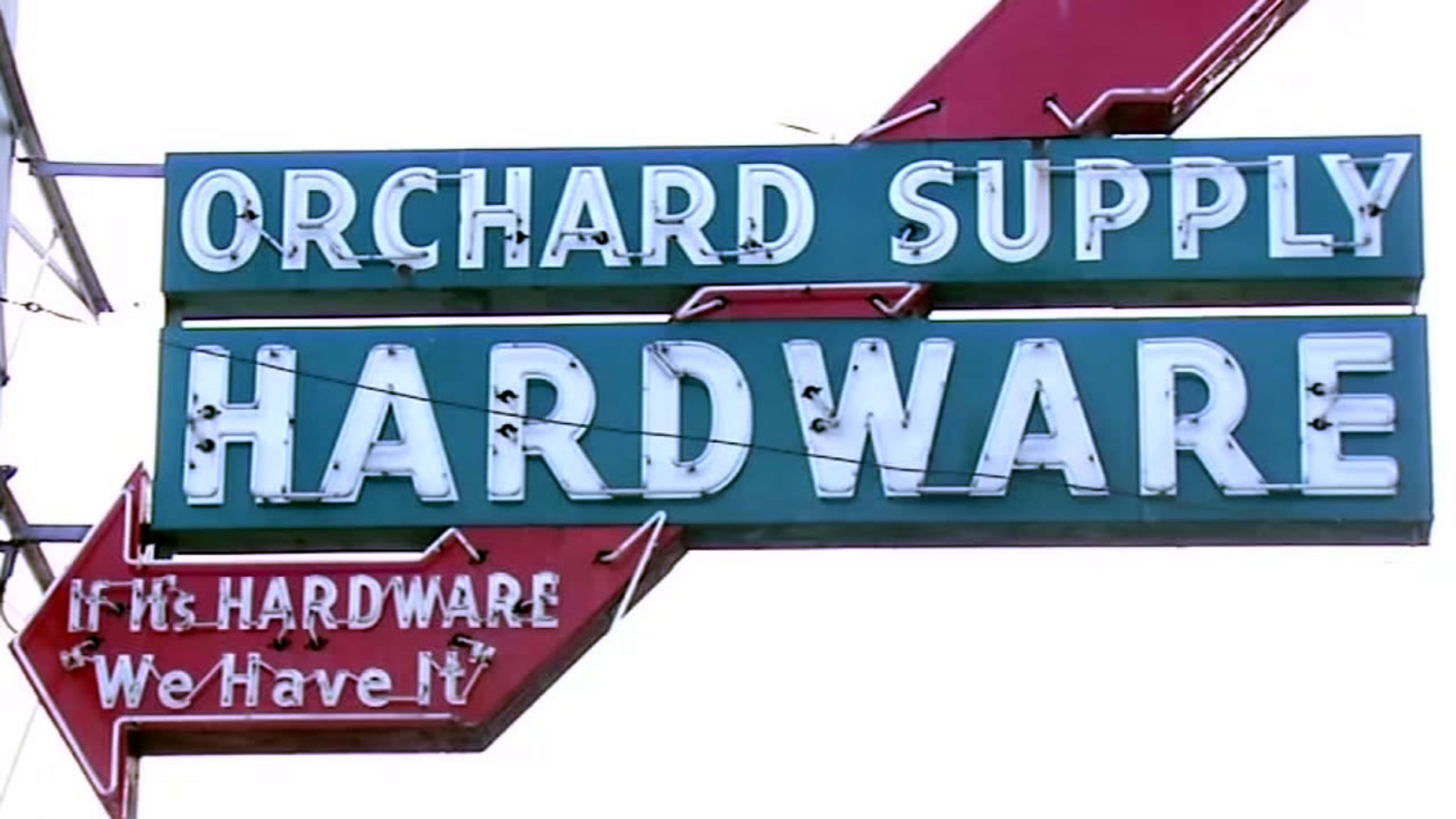 Beloved Orchard Supply Hardware sign disappears from oldest retail site