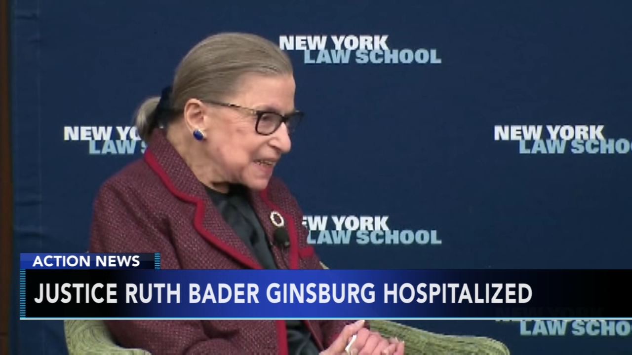 Ruth Bader Ginsburg injured in fall