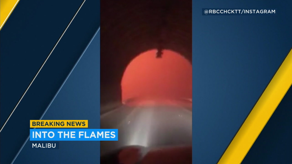 Malibu woman describes driving through flames while fleeing Woolsey Fire