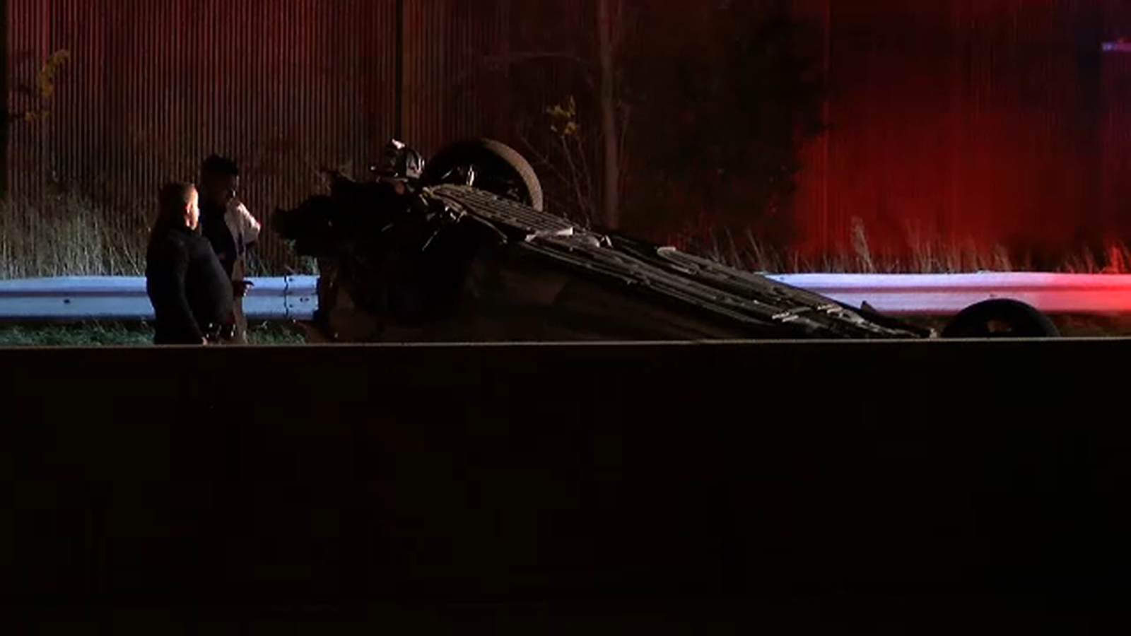 3 teens ejected when car crashes on the Long Island Expressway in