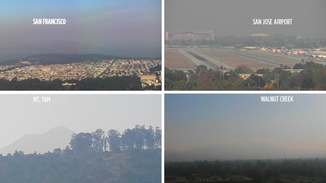 Camp Fire smoke blankets Bay Area with unhealthy air for another day