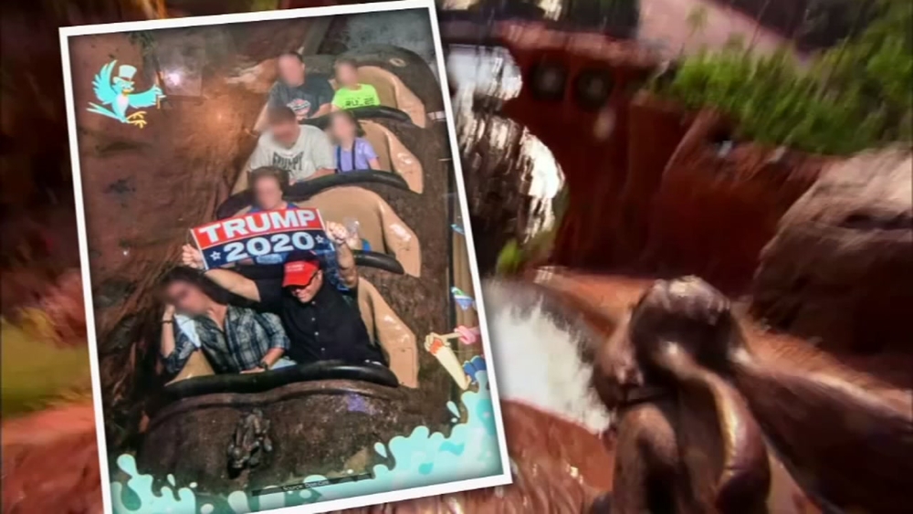Disney passholder banned after displaying Trump sign