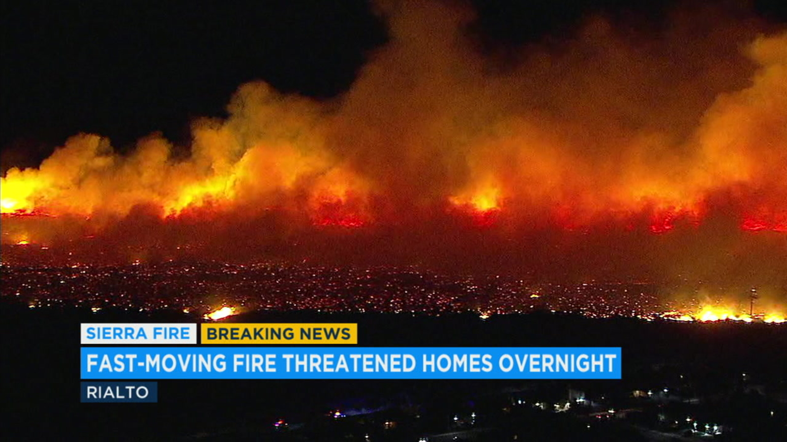 Rialto Fire Burns 147 Acres Firefighters Mitigate Structure Threat Abc7 Los Angeles