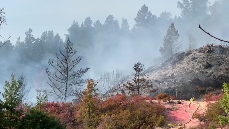 Crews Respond To Bear Fire In Santa Cruz County S Boulder Creek
