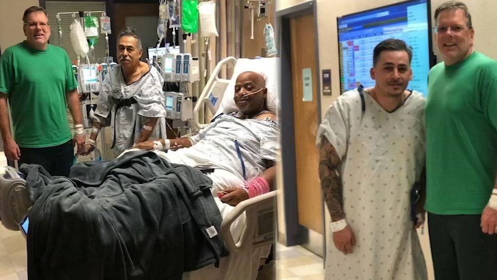 Kidney swap forever links 3 families