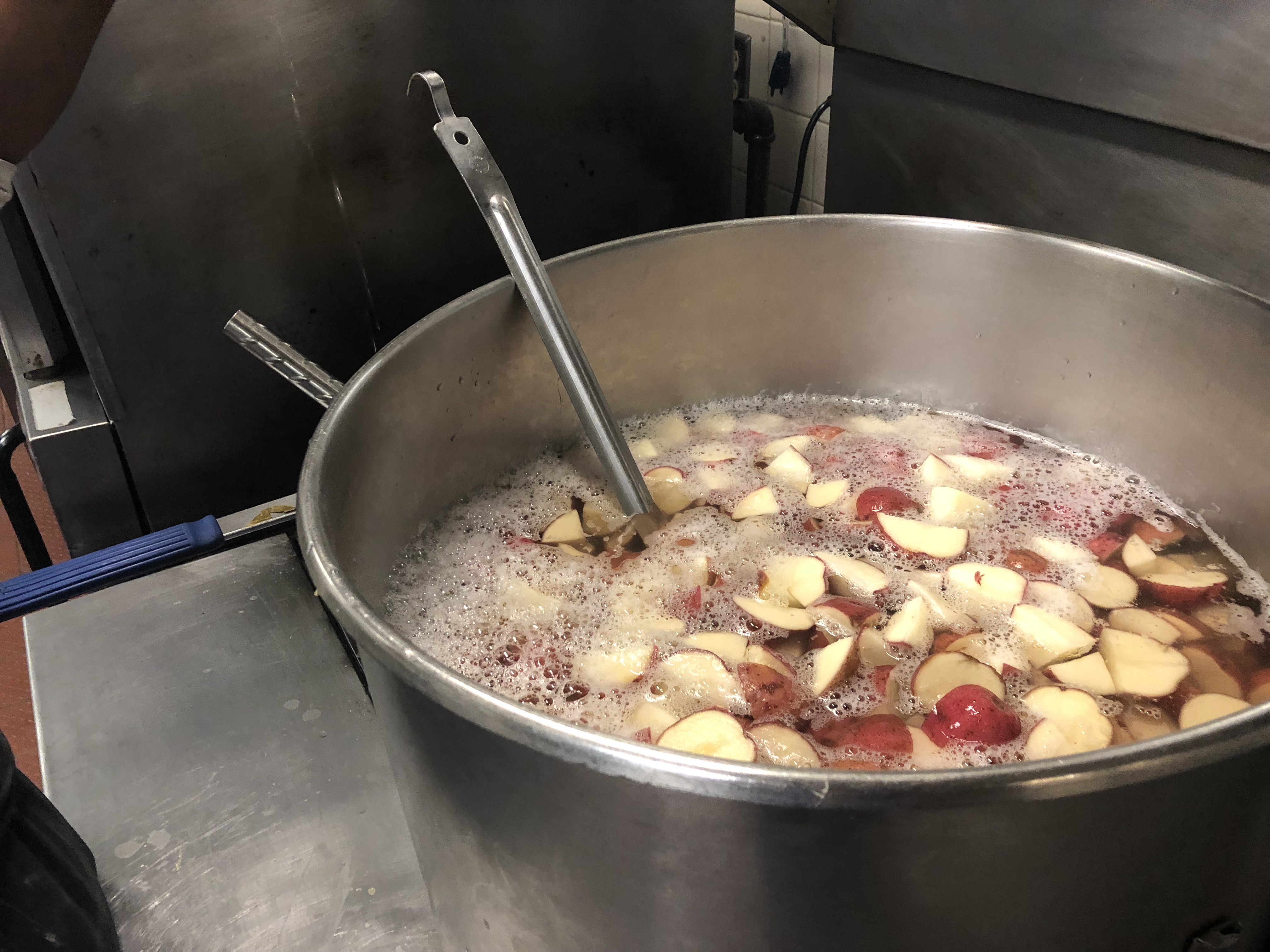 Fort Bragg soldiers prepare for a Thanksgiving feast.