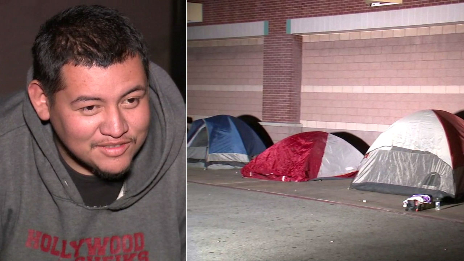 Man camps out in front of Burbank Best Buy days ahead of Black Friday