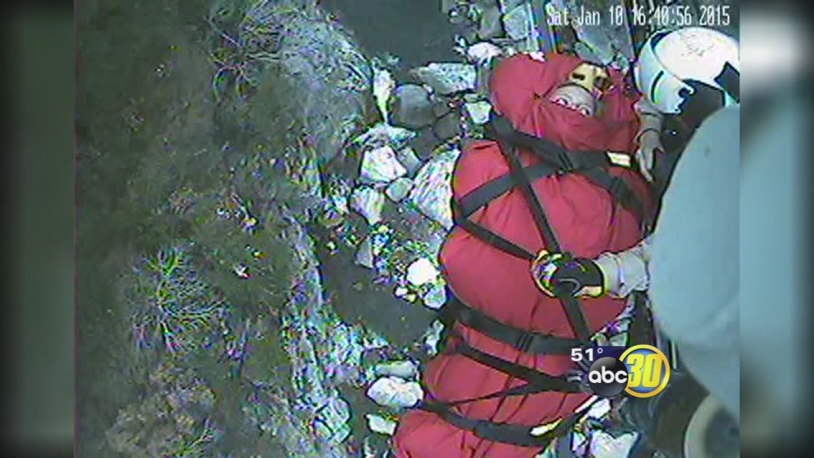 Hiker survives 30foot fall, broken arm and cold night in Sequoia