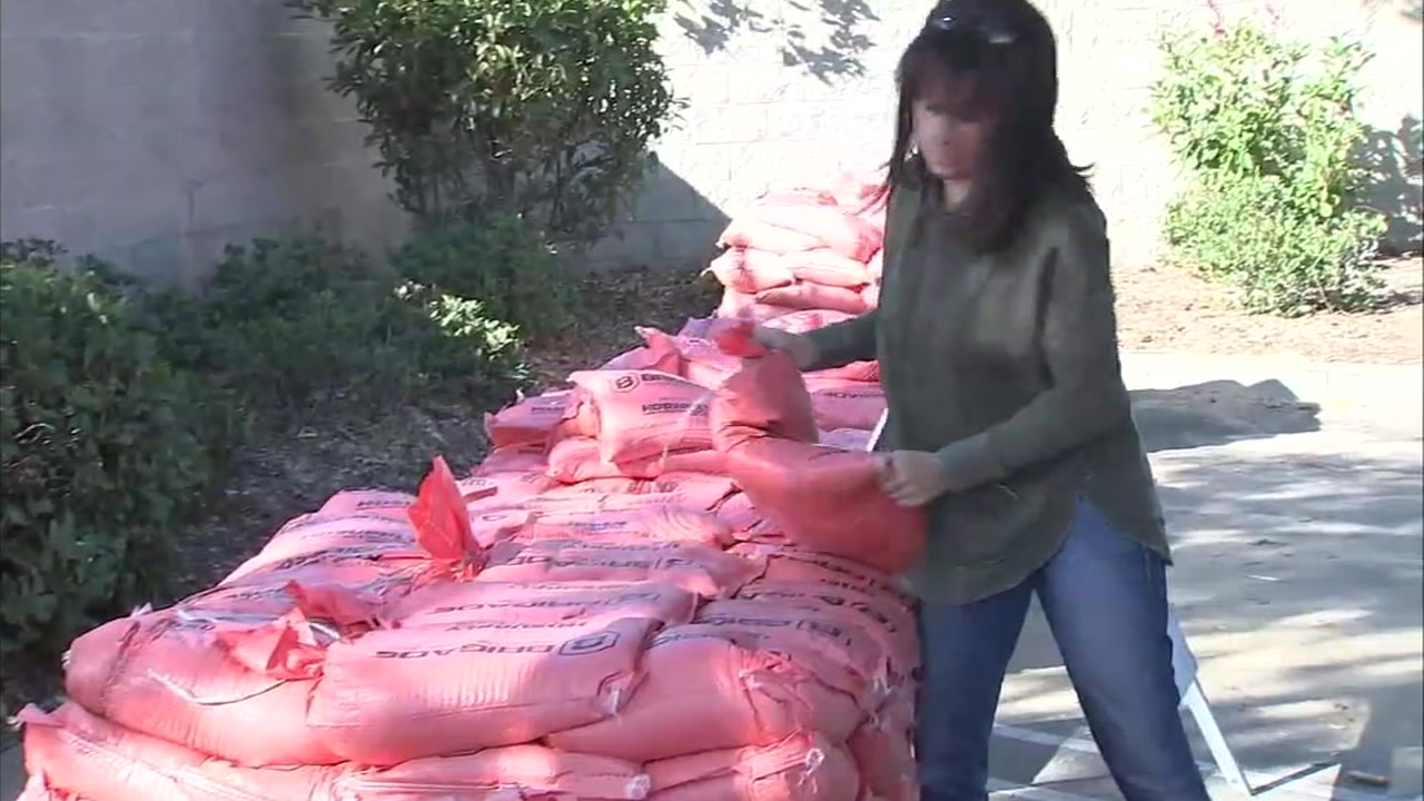 Residents affected by Woolsey Fire prepare for rain
