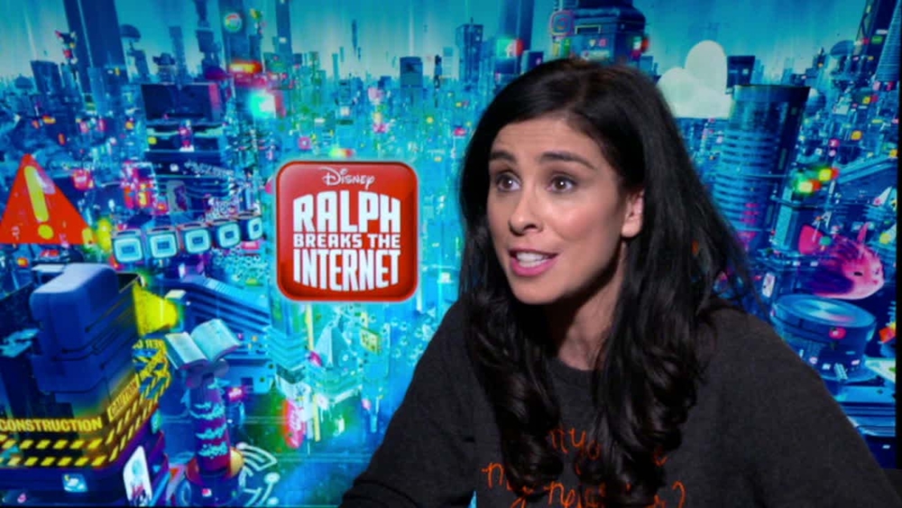 'Ralph Breaks the Internet' star Sarah Silverman says film holds mirror to all of us