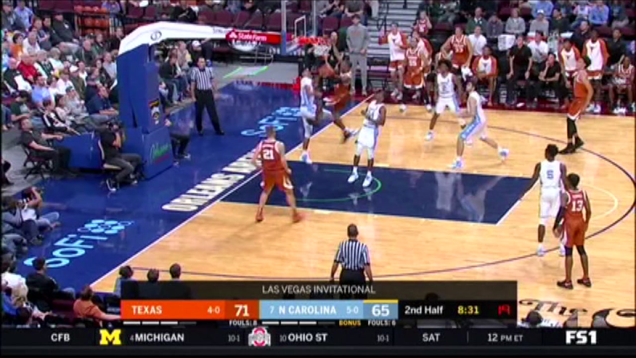 Tar Heels mess with Texas, lose again