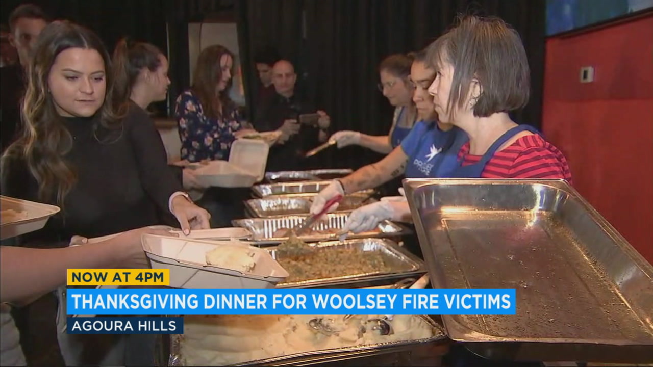 Project Angel Food serves meals to Woolsey Fire victims in Agoura Hills
