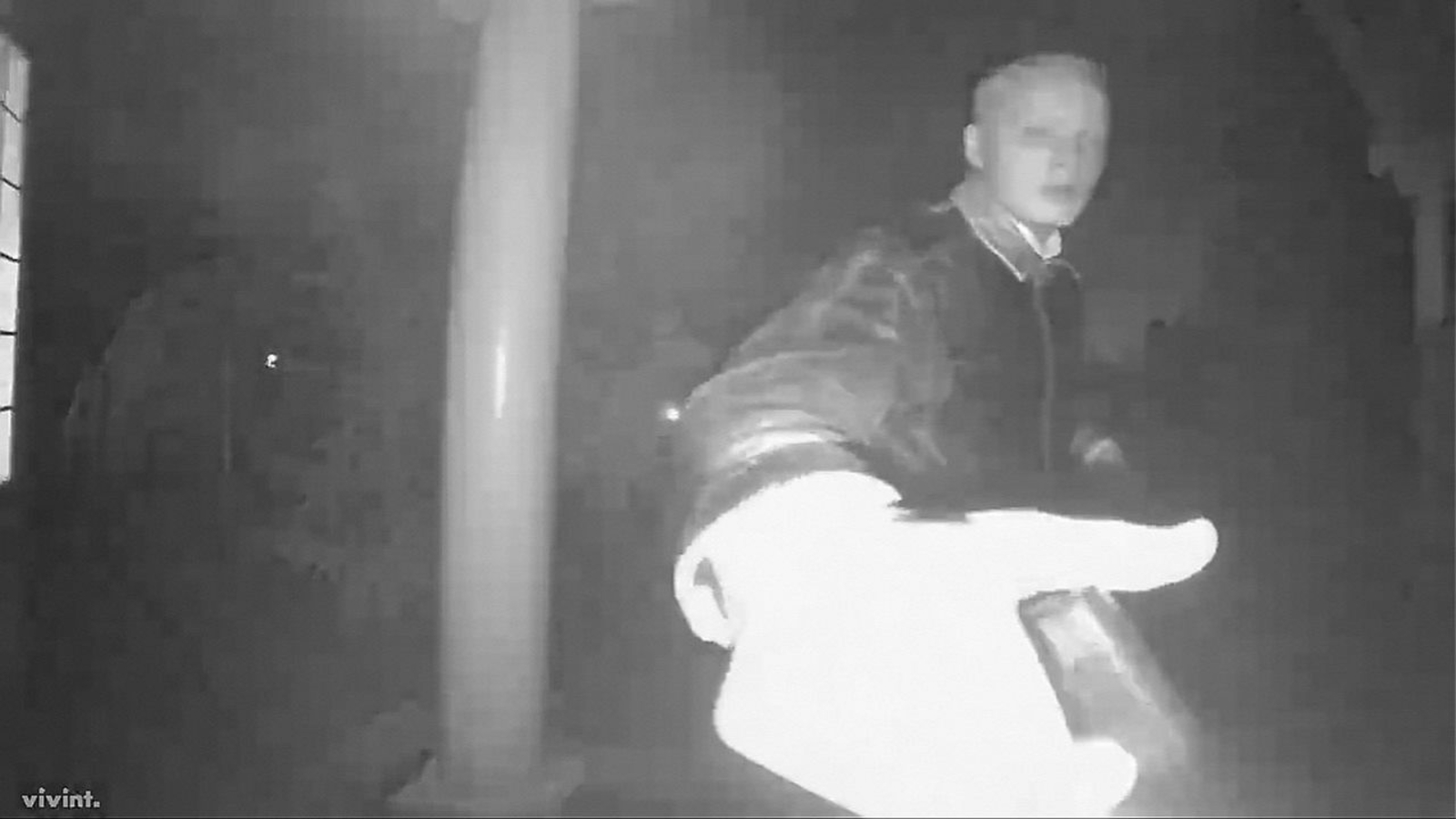 Search underway for suspects who rang doorbell, set off fireworks in