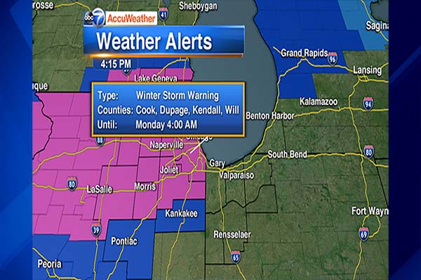 chicago snow totals