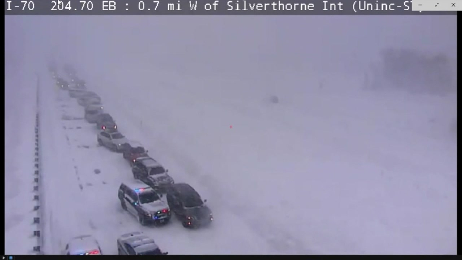20 vehicles involved in massive snowstorm pile-up crash on Colorado ...
