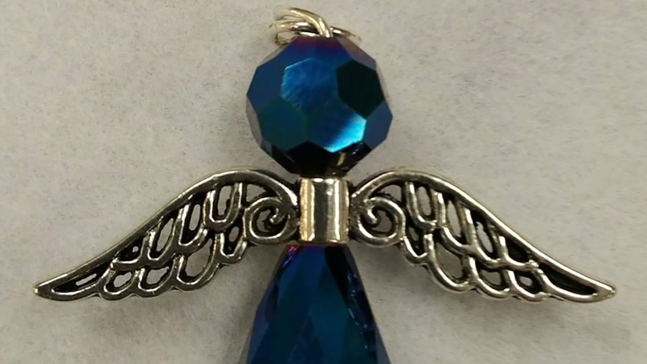 Vollbrecht hopes these Blue Guardian Angel will protect law enforcement.