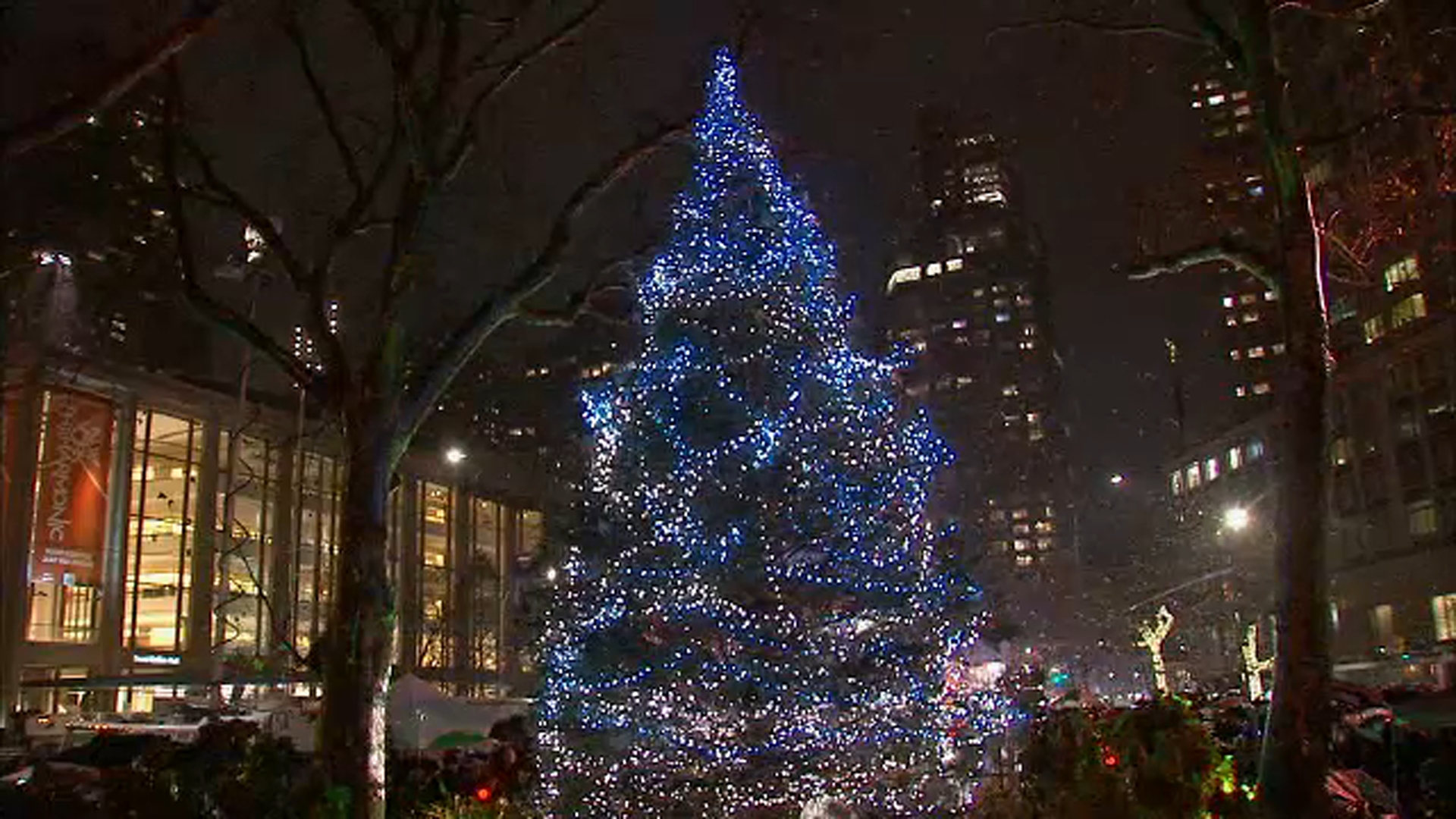 Watch The Tree Lighting During The 19th Annual Winters Eve Celebration