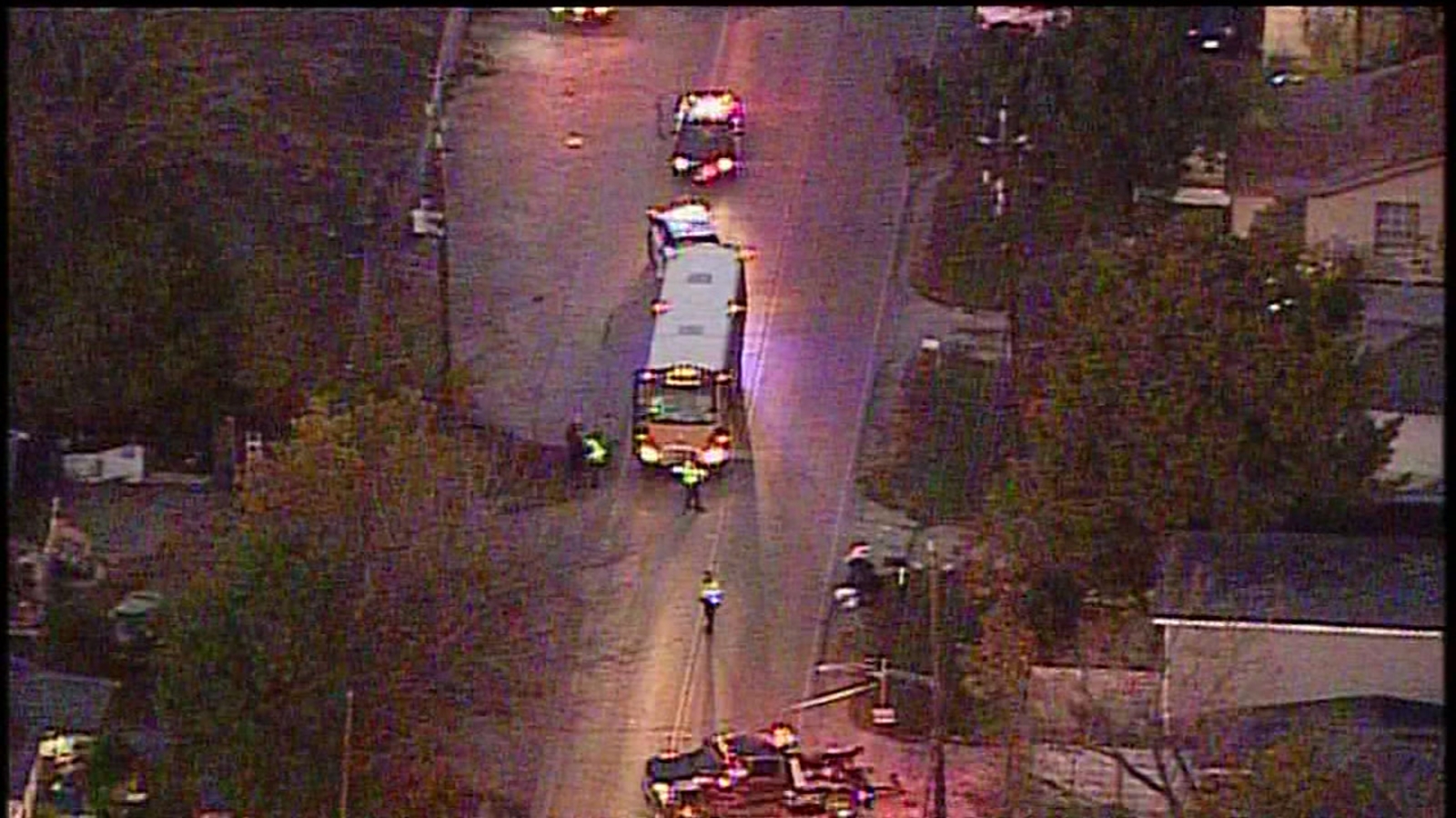 Aldine ISD bus with students on board involved in accident - ABC13 Houston