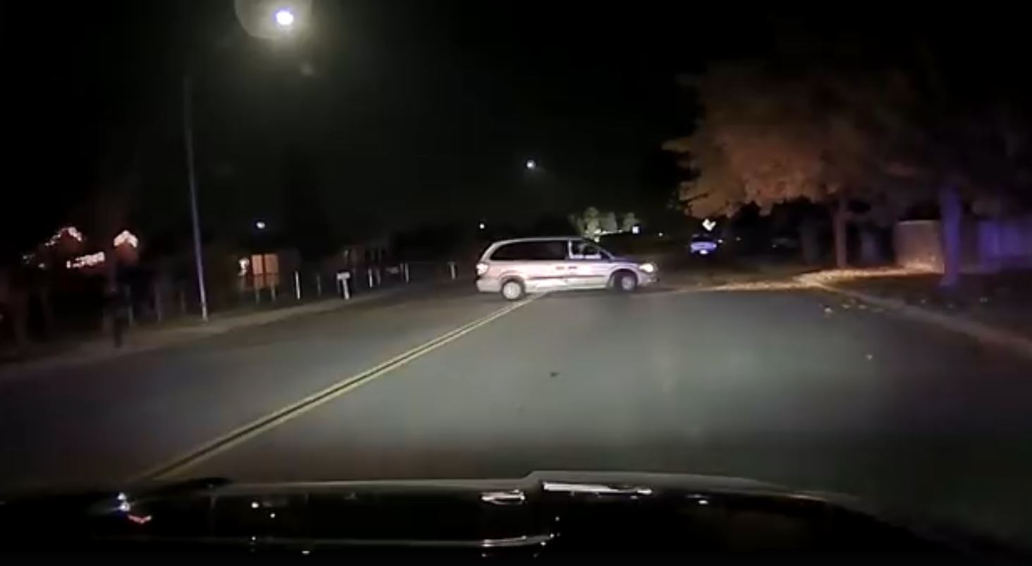 DUI driver in Madera caught on camera going in circles